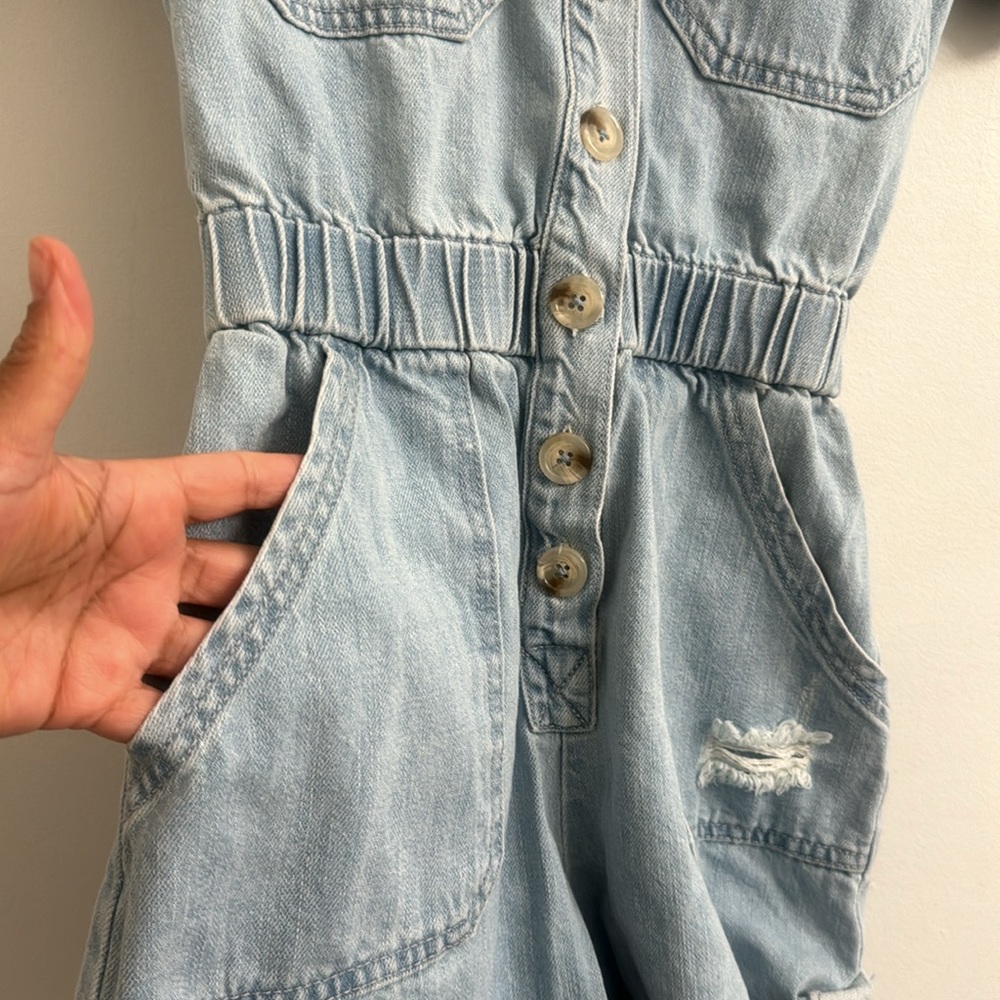 SHOW ME YOUR MUMU Cannon Romper in Dockside sz Xs - Picture 7 of 10